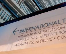 美国亚特兰大凯悦酒店大楼丨国外标识欣赏