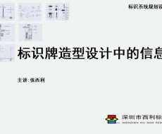标识牌造型设计中的信息设计|院长观点