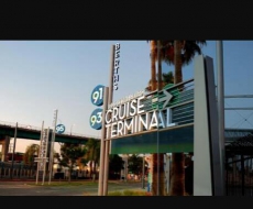 美国洛杉矶邮轮码头丨国外标识欣赏